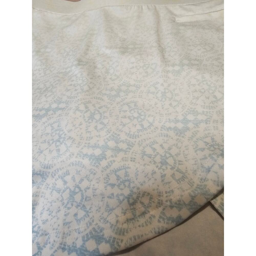 Pebble Beach DryLUX Performance Ombre Golf Skort White Blue Large - Picture 3 of 7